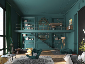 paris luxury house 3D Model