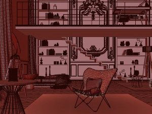 paris luxury house 3D Model