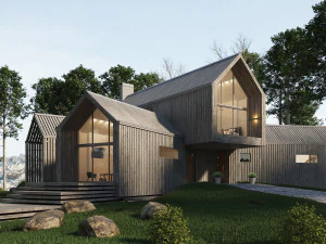 villa Sunnano Modello 3D