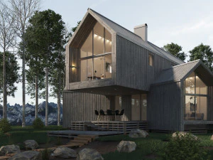 villa Sunnano Modello 3D