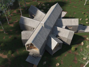 villa Sunnano Modello 3D