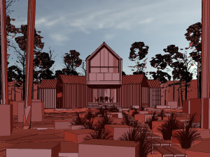 villa sunnano 3D Model