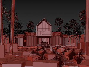 villa sunnano 3D Model