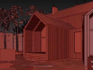 villa Sunnano Modello 3D