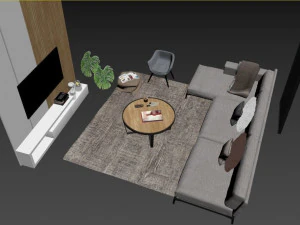 villa Sunnano Modello 3D