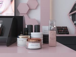 cosmetics store Modelo 3D