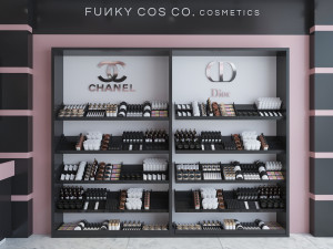 cosmetics store Modelo 3D
