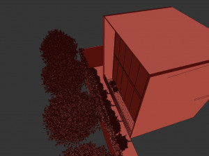 new york style livingroom 3D 模型