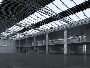 exhibition hall Model 3D