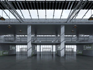 sergi salonu 3D Model