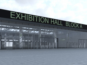 exhibition hall Model 3D