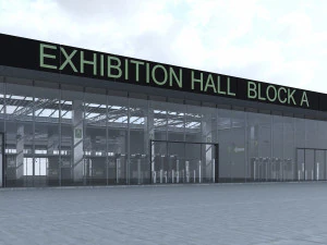 sergi salonu 3D Model