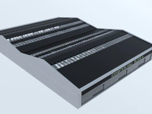 sergi salonu 3D Model