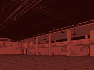 sergi salonu 3D Model