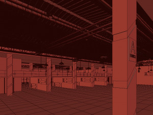 exhibition hall Model 3D