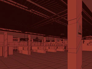 sergi salonu 3D Model