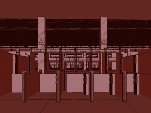 exhibition hall Model 3D