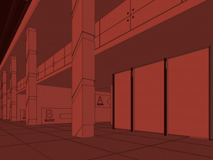 exhibition hall Model 3D