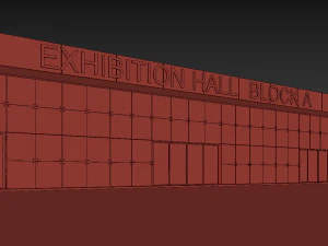 sergi salonu 3D Model