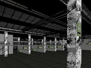 sergi salonu 3D Model