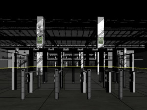 exhibition hall Model 3D