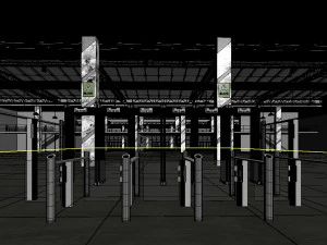 sergi salonu 3D Model