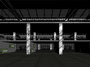 exhibition hall Model 3D