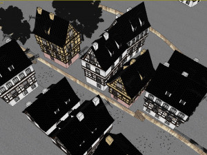 strasbourg la petite france 3D मॉडल