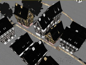 स्ट्रासबर्ग ला पेटिट फ़्रांस 3D मॉडल