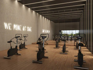 fitness center gym 3D Model