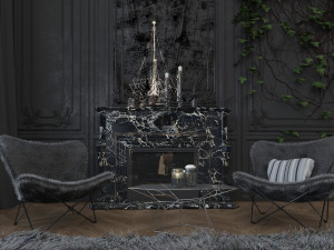 paris luxury apartment Modelo 3D