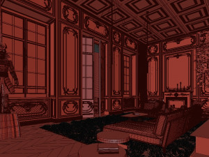 paris luxury apartment Modelo 3D