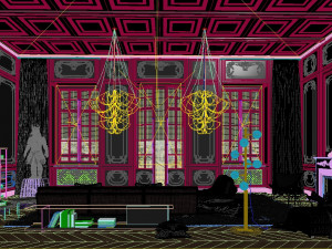 paris luxury apartment Modelo 3D