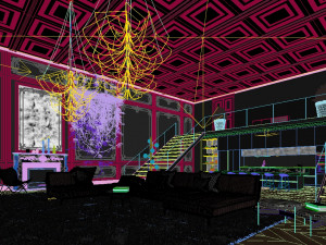 paris luxury apartment Modelo 3D