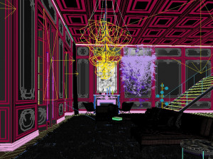 paris luxury apartment Modelo 3D