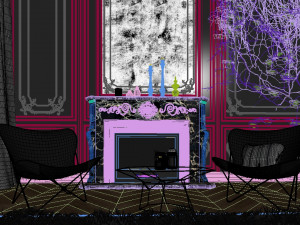 paris luxury apartment Modelo 3D