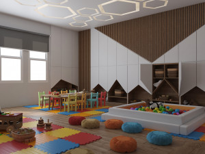 kindergarten 3D Model