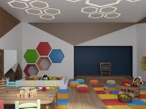 kindergarten 3D Model