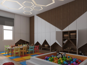 kindergarten 3D Model