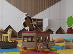 kindergarten 3D Model
