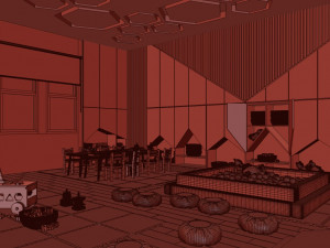 kindergarten 3D Model