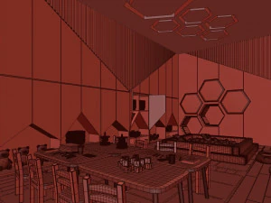 scuola materna Modello 3D