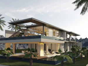 the first crescent villa 3D Model