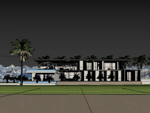 the first crescent villa 3D Model