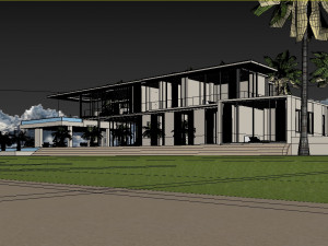 the first crescent villa 3D Model
