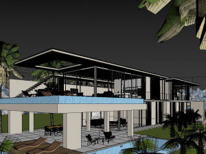 the first crescent villa 3D Model
