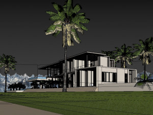 the first crescent villa 3D Model