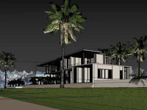 the first crescent villa 3D Model