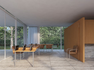farnsworth house Modelo 3D