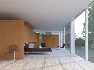 farnsworth house Modelo 3D